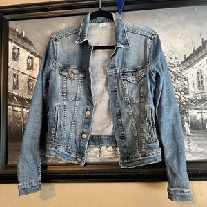 & Denim jeans jacket, size 8